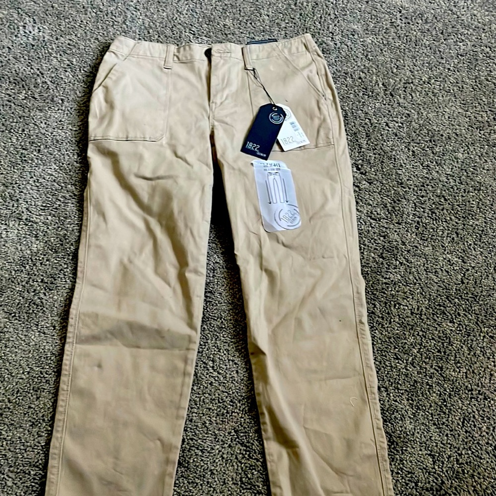 Khaki/beige pants denim